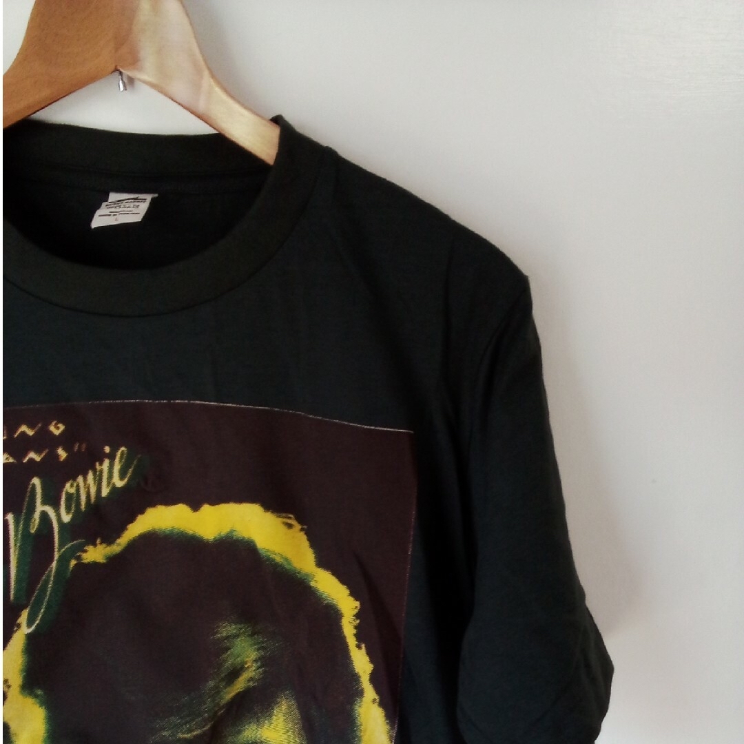 ヤング・アメリカンズ デヴィッド・ボウイ ジャケ バンドTシャツ(Ｌ)A11 メンズのトップス(Tシャツ/カットソー(半袖/袖なし))の商品写真