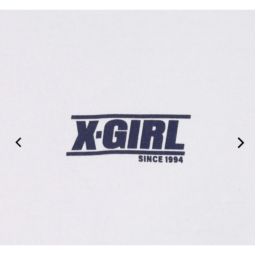 X-girl(エックスガール)のX-girl TWO TONE RABBIT S/S TEE  エックスガール レディースのトップス(Tシャツ(半袖/袖なし))の商品写真