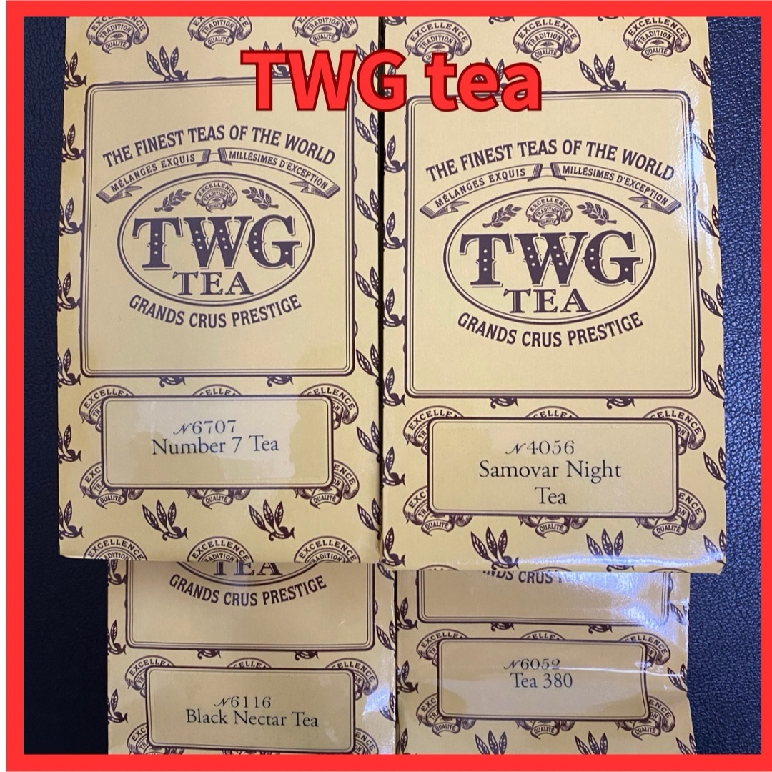 TWG tea 紅茶 20g 4個セット 食品/飲料/酒の飲料(茶)の商品写真