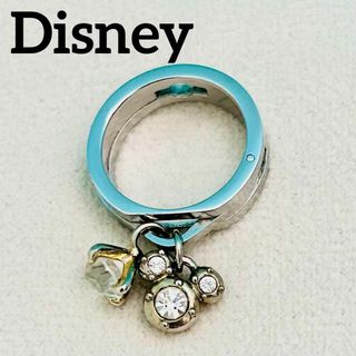 Disney - 【美品】 ディズニー リング ミッキー ラインストーン 隠れミッキー 指輪