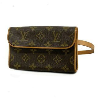 LOUIS VUITTON - 【4gd3506】ルイヴィトン ウエストバッグ/モノグラム/ポシェットフロランティーヌ/M51855/ブラウン【中古】レディース