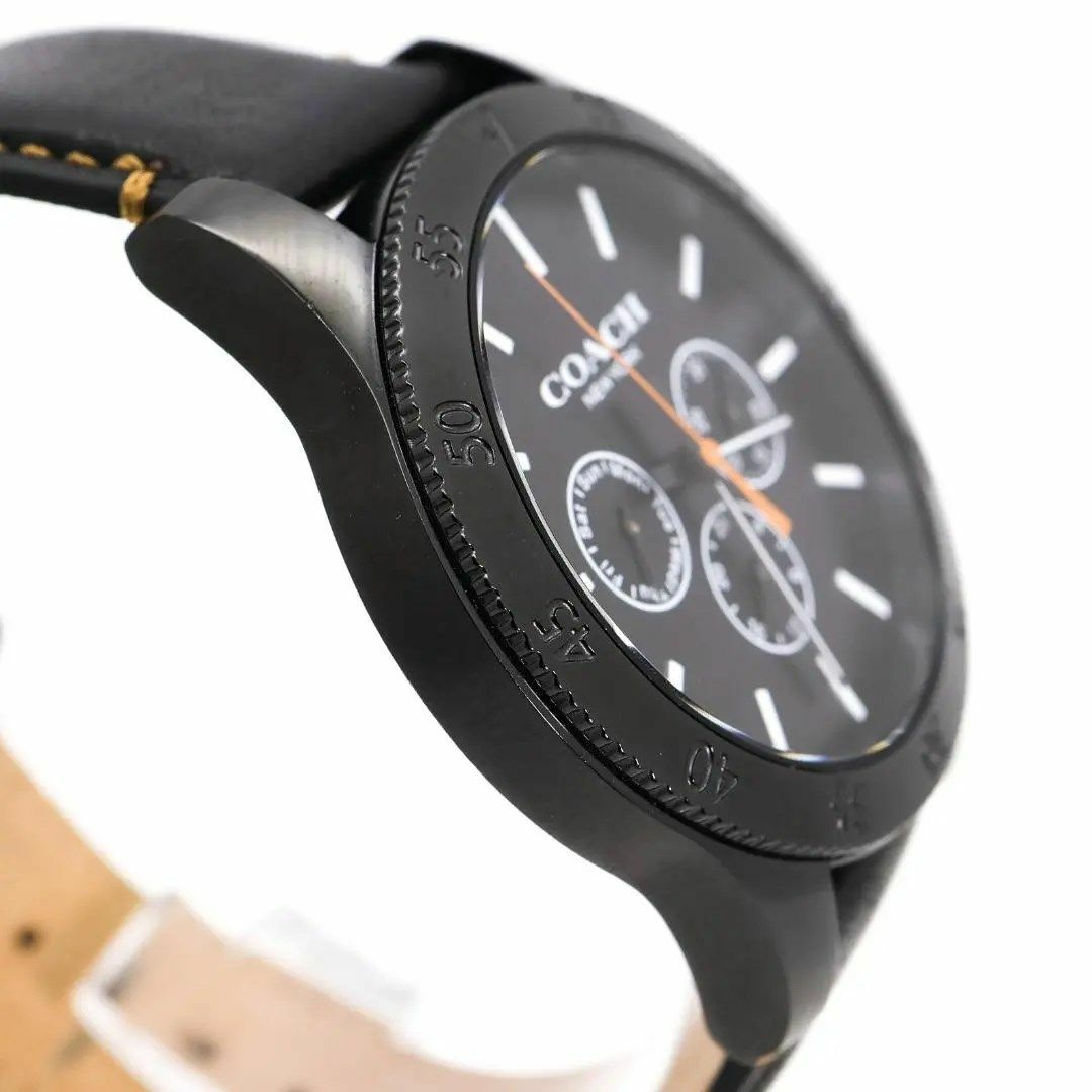 COACH(コーチ)の《人気》COACH 腕時計 ブラック クロノグラフ ケイシー i メンズの時計(腕時計(アナログ))の商品写真