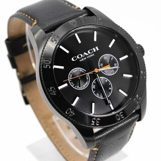 コーチ(COACH)の《人気》COACH 腕時計 ブラック クロノグラフ ケイシー i(腕時計(アナログ))