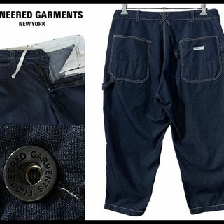 エンジニアードガーメンツ(Engineered Garments)の極美品 エンジニアードガーメンツ 20ss ペインター クロップド デニム M(ペインターパンツ)