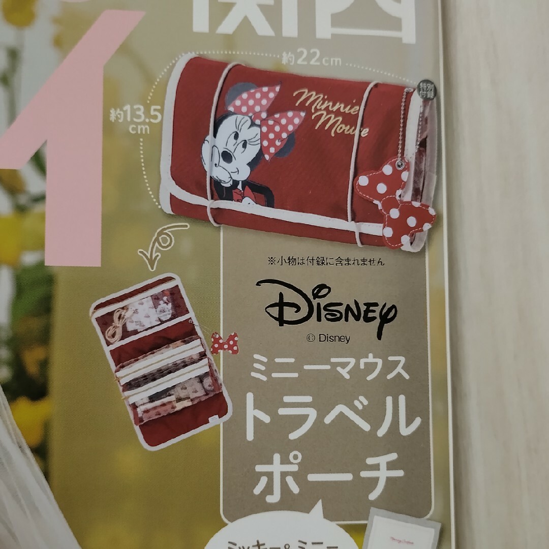 Disney(ディズニー)のミニーマウス トラベルポーチ レディースのファッション小物(ポーチ)の商品写真