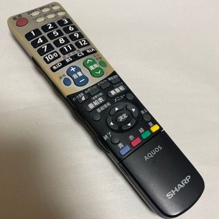 C7832 SHARP AQUOS テレビリモコン　GA826WJSA(その他)