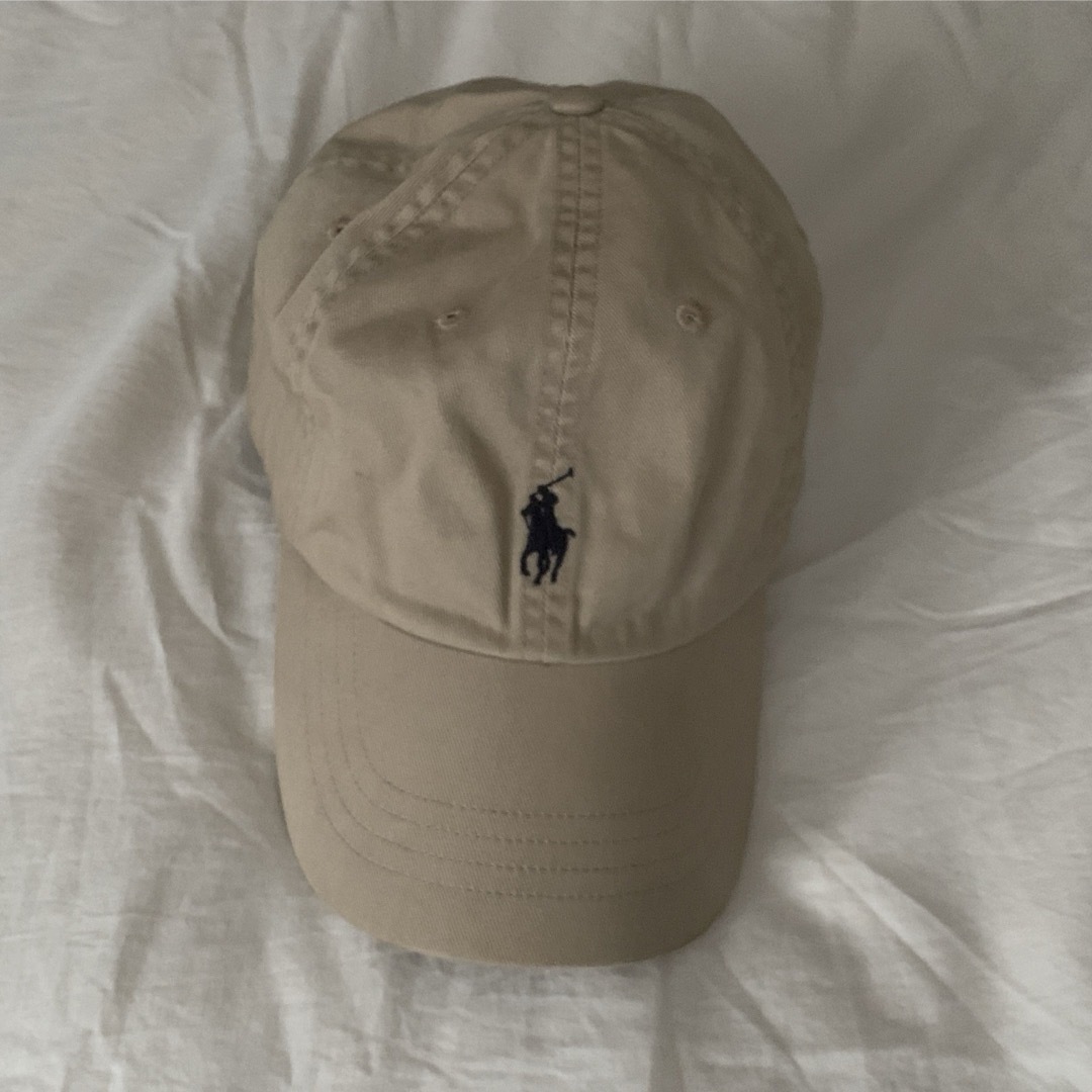 POLO RALPH LAUREN(ポロラルフローレン)のラルフローレン　キャップ　ベージュ メンズの帽子(キャップ)の商品写真