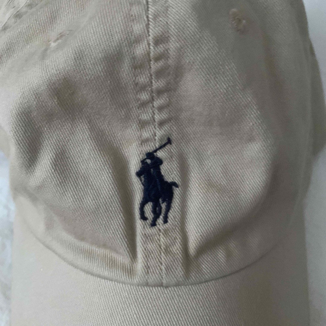 POLO RALPH LAUREN(ポロラルフローレン)のラルフローレン　キャップ　ベージュ メンズの帽子(キャップ)の商品写真