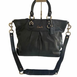 コーチ(COACH)の美品 A4収納可 Coach コーチ アシュリーレザー サッチェル 2way(トートバッグ)