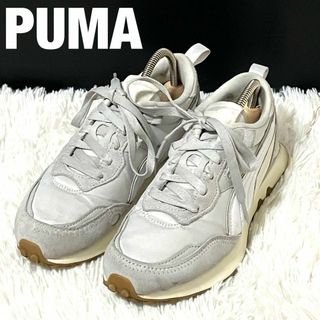 プーマ(PUMA)のプーマ　スニーカー　グレー　23 emmi RIDER FV SOFT WNS(スニーカー)