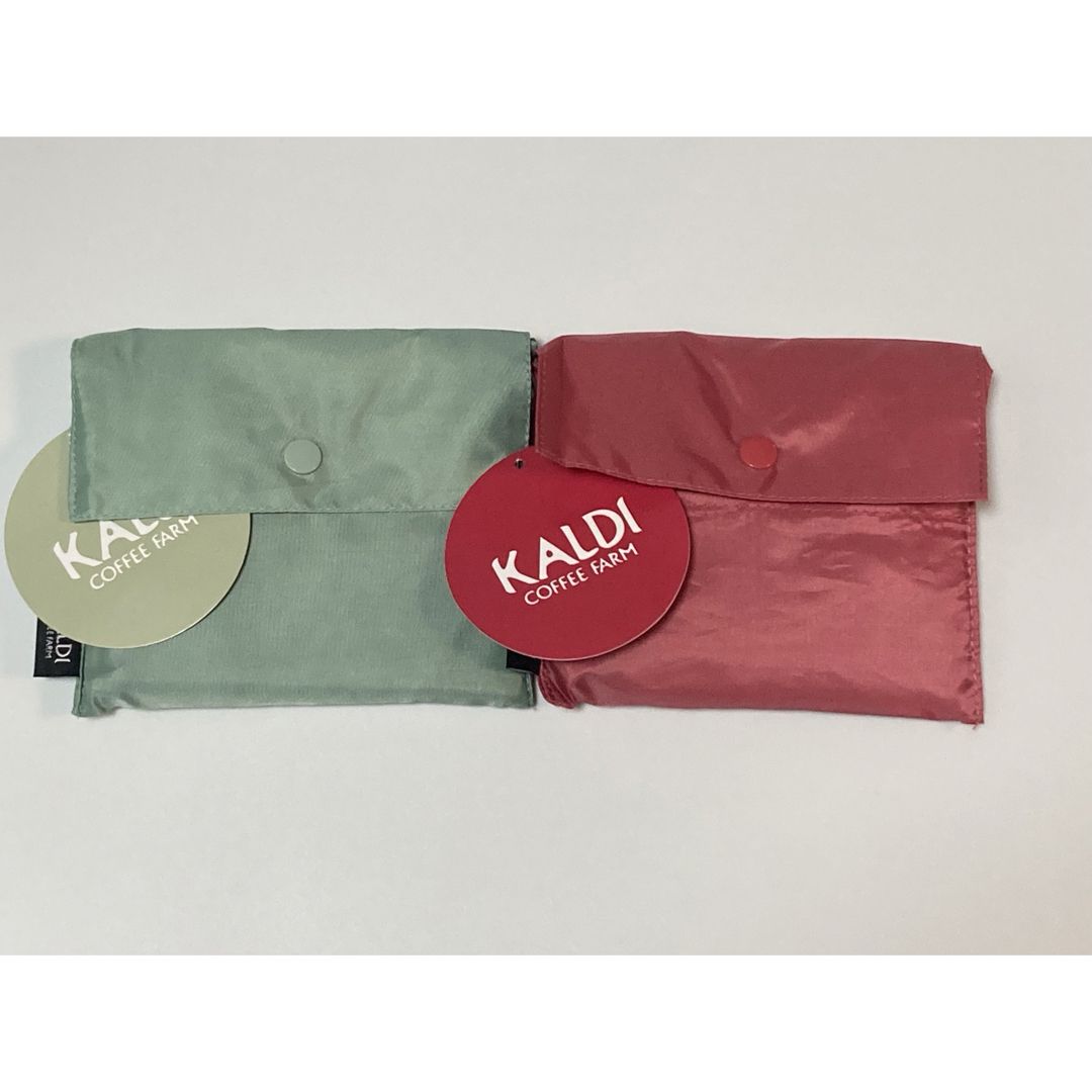 KALDI(カルディ)の【Ｚ】カルディ　KALDI  新色　エコバッグ　セージグリーン　スモーキーピンク レディースのバッグ(エコバッグ)の商品写真