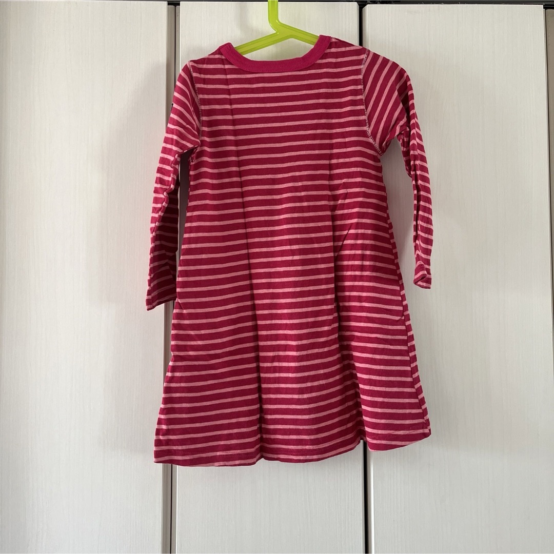 F.O.KIDS(エフオーキッズ)の美品☆エフオーキッズ　ボーダーワンピース キッズ/ベビー/マタニティのキッズ服女の子用(90cm~)(ワンピース)の商品写真