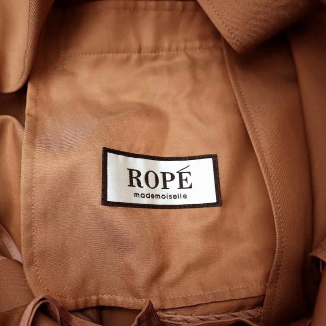 ROPE’(ロペ)のロペ コットン ブレンド テーラード ダブルブレスト ジャケット 36 ブラウン レディースのジャケット/アウター(その他)の商品写真