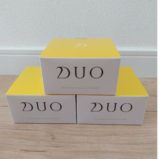 デュオ(DUO)の【3個】 DUO クレンジングバーム　クリア　90g(クレンジング/メイク落とし)