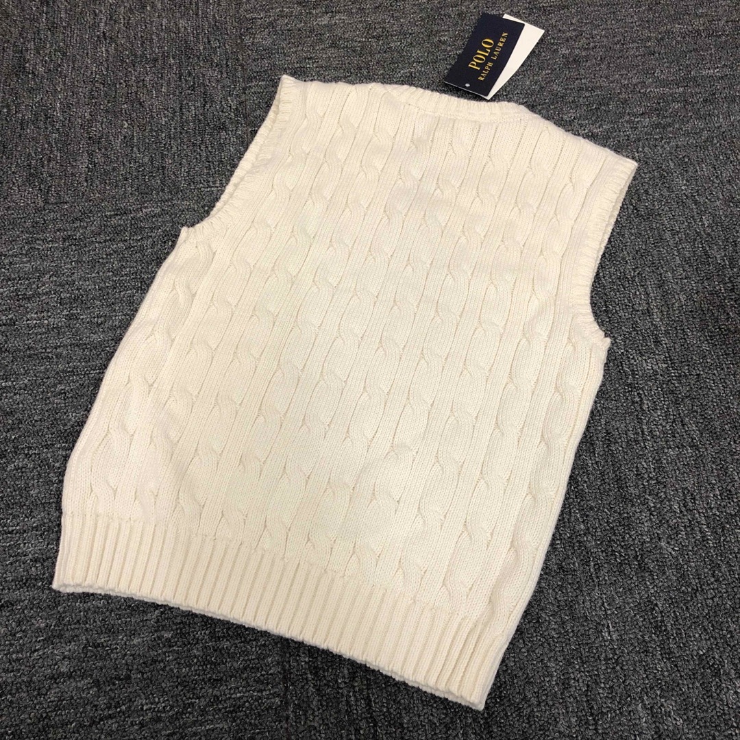 POLO RALPH LAUREN(ポロラルフローレン)の新品 POLO RALPH LAUREN ポロラルフローレン ベスト 115cm キッズ/ベビー/マタニティのキッズ服男の子用(90cm~)(ジャケット/上着)の商品写真