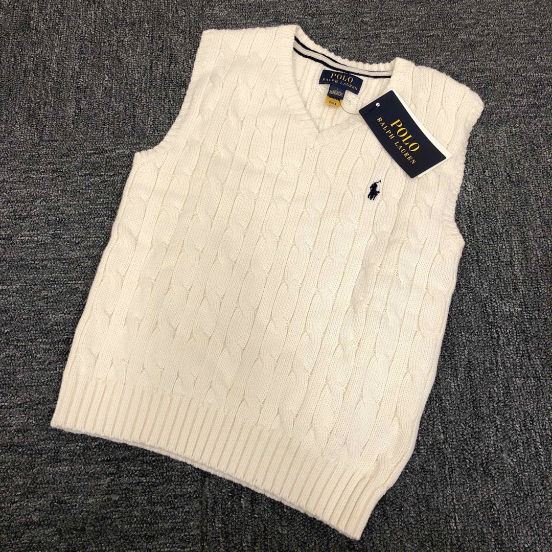 POLO RALPH LAUREN(ポロラルフローレン)の新品 POLO RALPH LAUREN ポロラルフローレン ベスト 115cm キッズ/ベビー/マタニティのキッズ服男の子用(90cm~)(ジャケット/上着)の商品写真