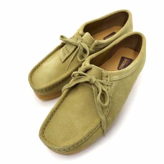 クラークス(Clarks)のクラークス clarks ワラビー スエードシューズ モカシン クレープ UK7(ローファー/革靴)