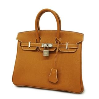 エルメス(Hermes)の【4gc2646-g】エルメス ハンドバッグ/バーキン25/B刻印/トゴ/ゴールド 【中古】 レディース(ハンドバッグ)