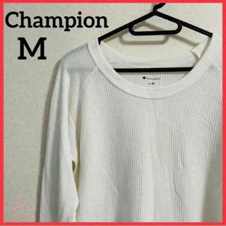 チャンピオン(Champion)の【希少】Champion Tシャツ カットソー ワンポイント プリント 男女兼用(Tシャツ/カットソー(七分/長袖))