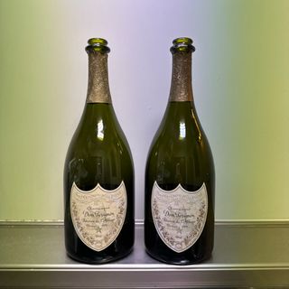 Dom Pérignon - ドンペリ ラベイ ゴールド 750ml 2本 空瓶 中身無し シャンパン 箱無し