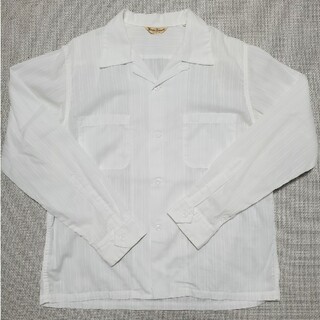 TENDERLOIN - ブッチャープロダクツ アットラスト オープンカラーシャツ15H WHT シャツ