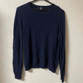 ユニクロ(UNIQLO)のユニクロ　カシミヤ混紡　薄手ニット(ニット/セーター)