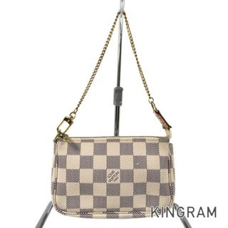 ルイヴィトン(LOUIS VUITTON)のルイ・ヴィトン ダミエ アズール ミニ ポシェット アクセソワール N58010 ポーチ(ポーチ)