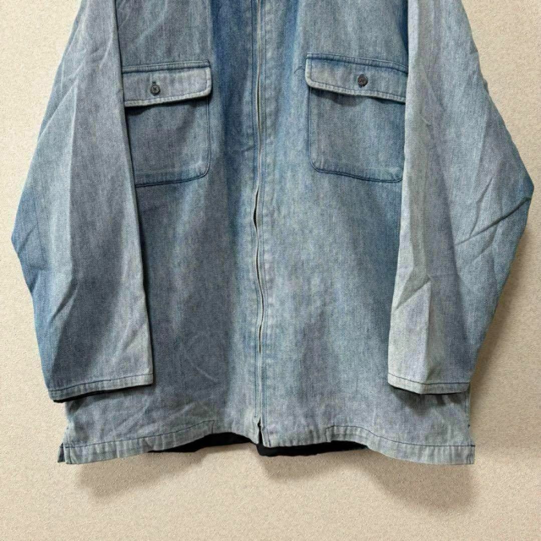 【希少】KANSAI JEANS デニムジャケット ブルゾン ジップアップ 上着 メンズのジャケット/アウター(Gジャン/デニムジャケット)の商品写真