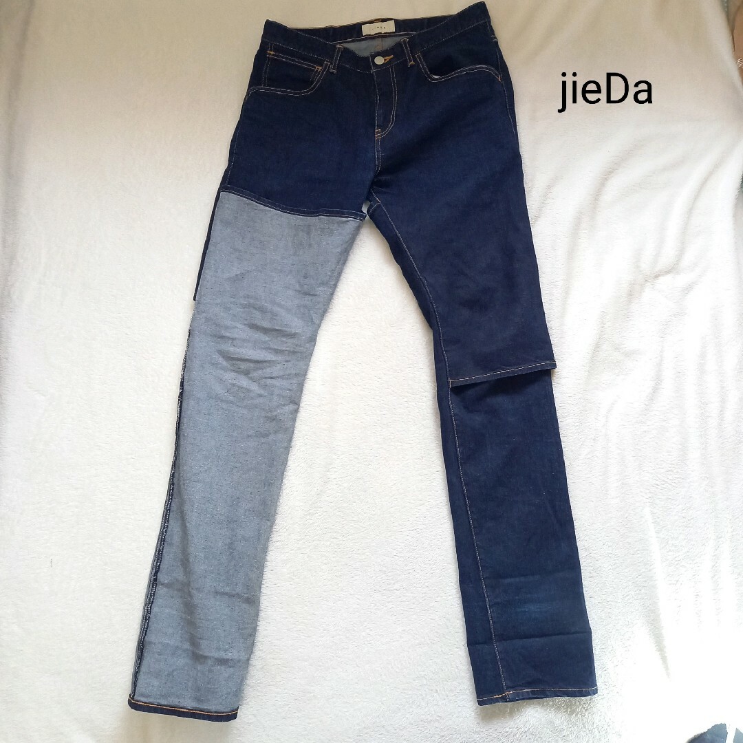 Jieda(ジエダ)の希少‼️jieDa ジエダ 切り替えデニムパンツ　3way メンズのパンツ(デニム/ジーンズ)の商品写真
