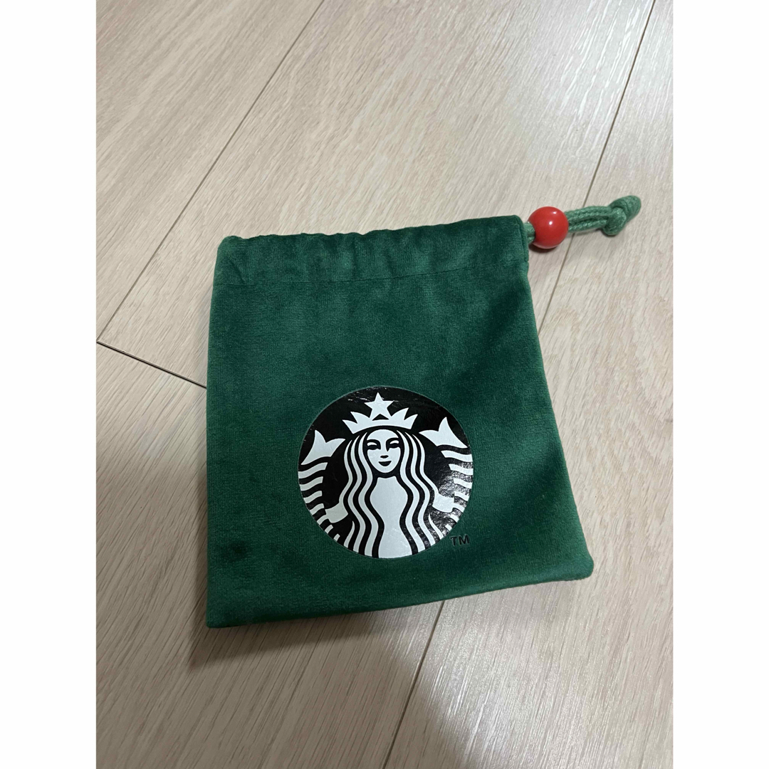 Starbucks Coffee(スターバックスコーヒー)のスターバックス ミニ巾着 レディースのファッション小物(ポーチ)の商品写真