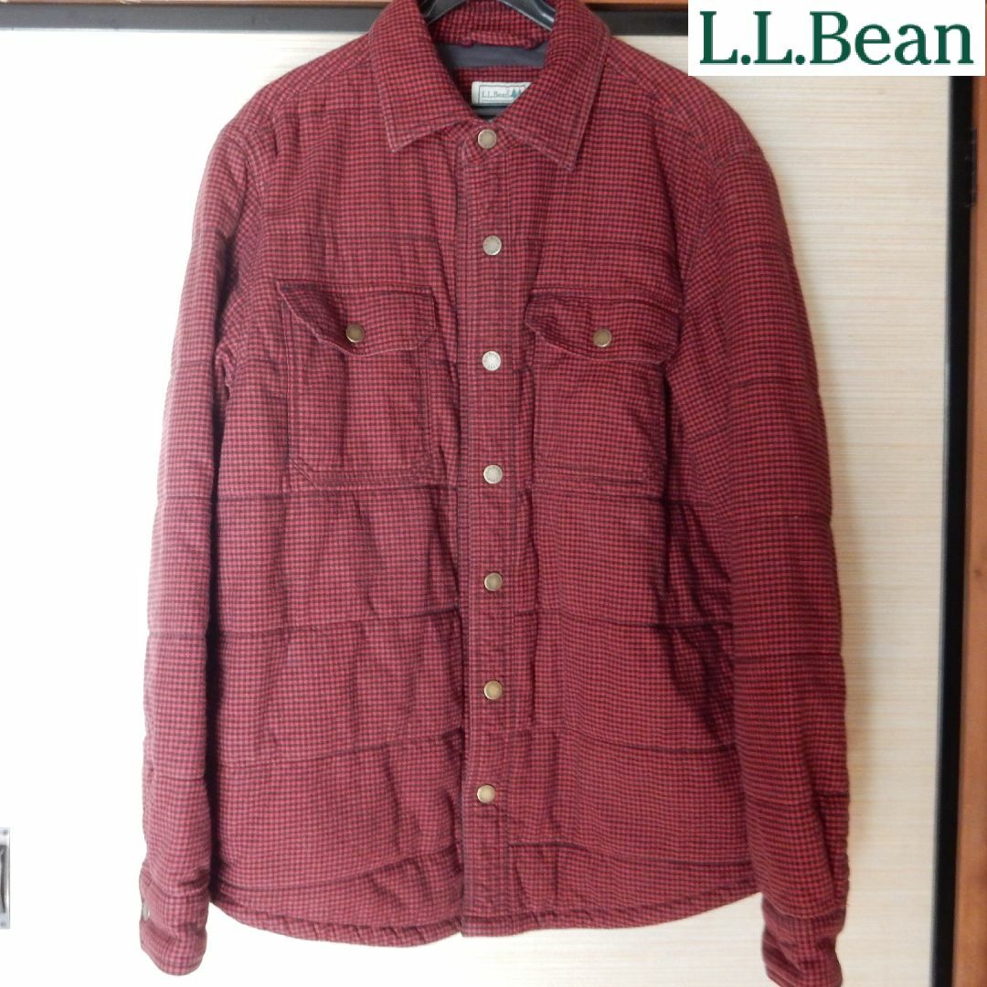 L.L.Bean(エルエルビーン)の【LLBean キルティング・シャツ US Sサイズ】 メンズのトップス(シャツ)の商品写真
