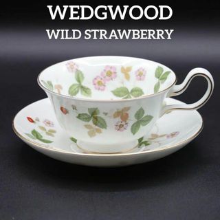 WEDGWOOD - ウェッジウッド ワイルドストロベリー ピオニー ティーカップ ソーサー