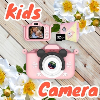 プレゼントにおすすめ❤️ 子供用カメラ キッズカメラ トイカメラ HD 動画(コンパクトデジタルカメラ)