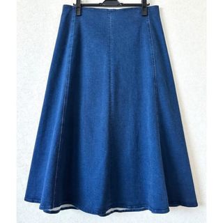 23区 - 大きいサイズ48＊２３区 限定 デニム フレア スカート＊自由区組曲ICB