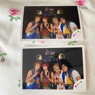 ニュース(NEWS)のNEWS 10th anniversary 公式写真(アイドルグッズ)