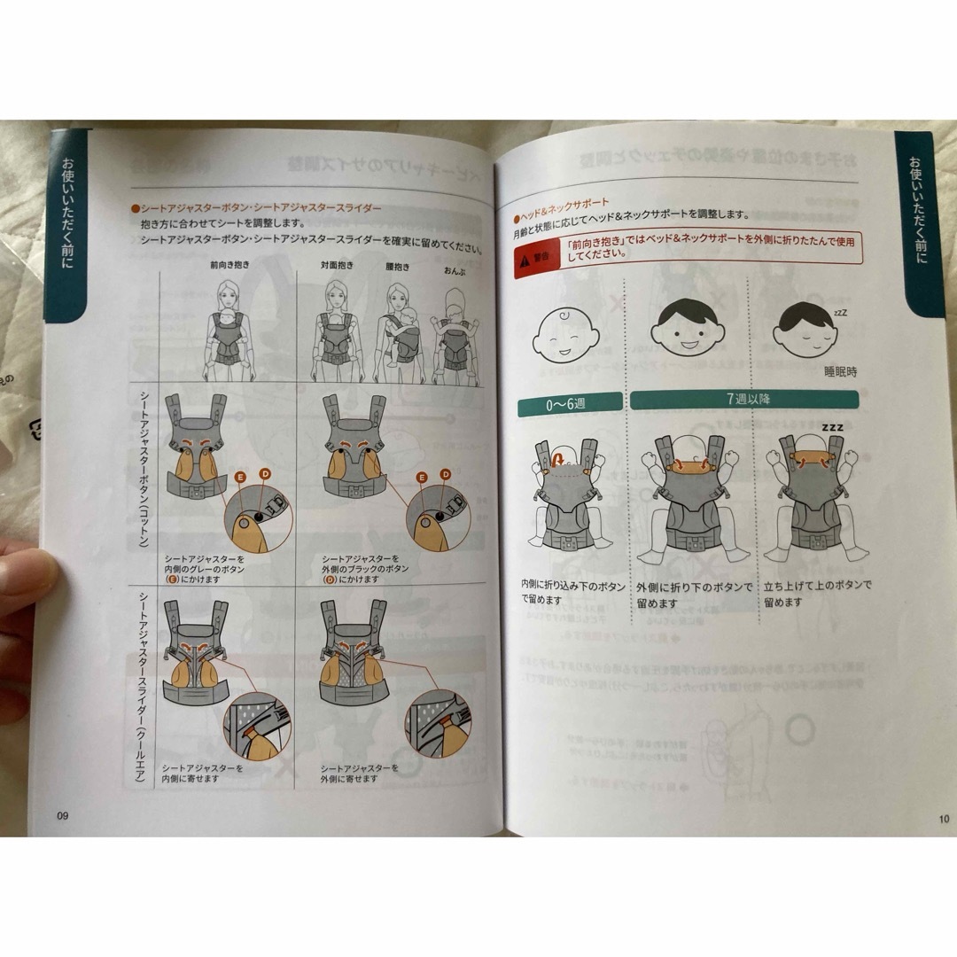 Ergobaby(エルゴベビー)の(訳あり)抱っこ紐　エルゴベビー　OMNI360 キッズ/ベビー/マタニティの外出/移動用品(抱っこひも/おんぶひも)の商品写真