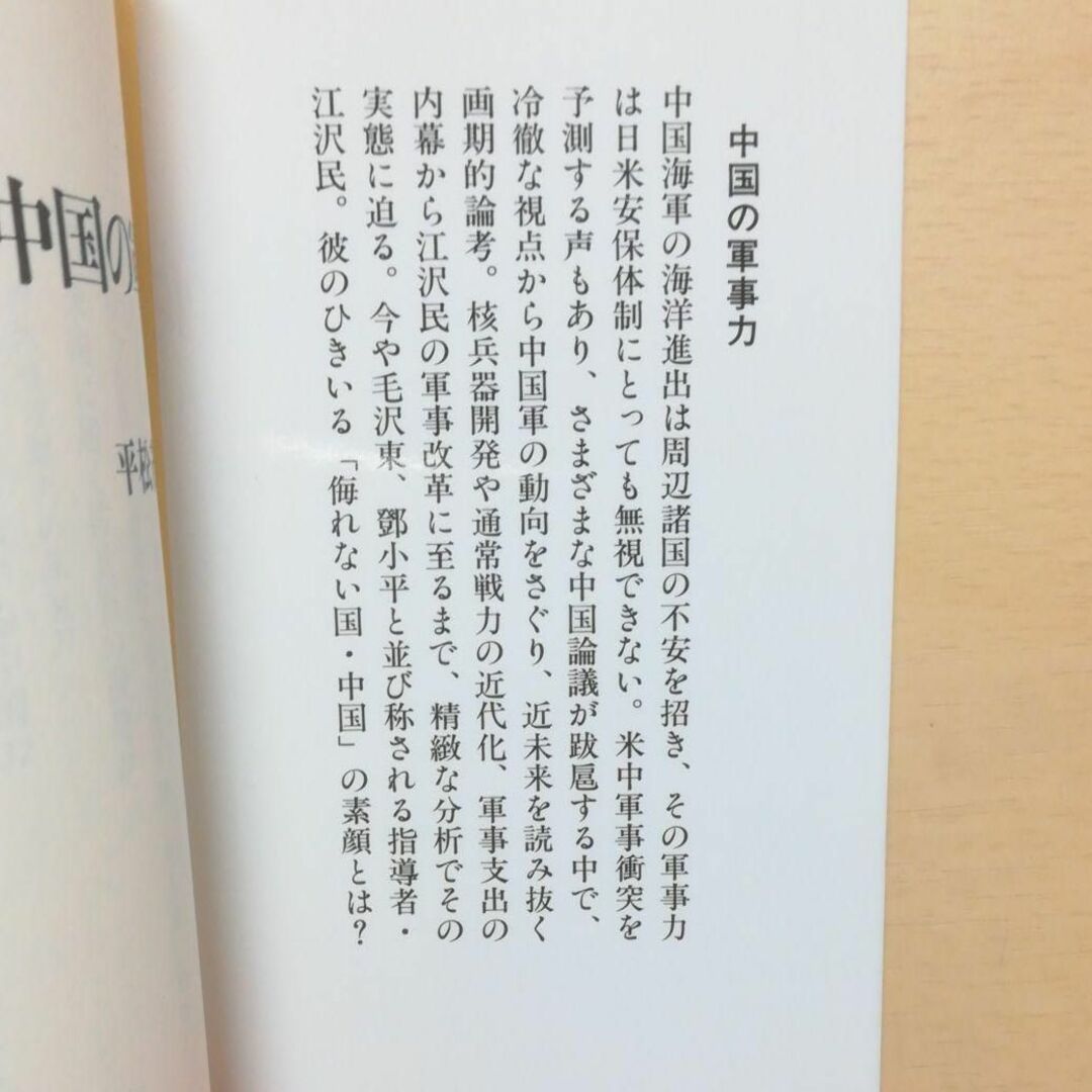 中国の軍事力 エンタメ/ホビーの本(人文/社会)の商品写真