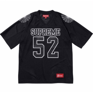 シュプリーム(Supreme)のM Supreme Spiderweb Football Jersey ジャージ(Tシャツ/カットソー(半袖/袖なし))
