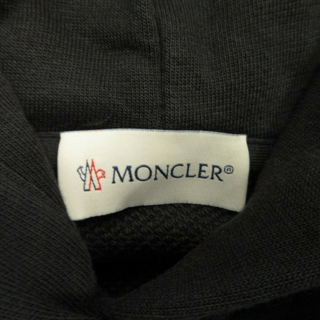 MONCLER(モンクレール)の美品 モンクレール MONCLER リフレクター プリント パーカー  レディースのトップス(パーカー)の商品写真