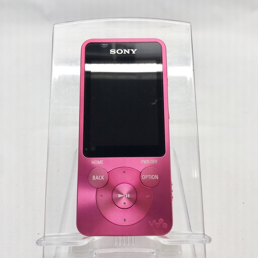 WALKMAN(ウォークマン)のSONYウォークマン Sシリーズ NW-S13K ピンク/4GB スマホ/家電/カメラのオーディオ機器(ポータブルプレーヤー)の商品写真