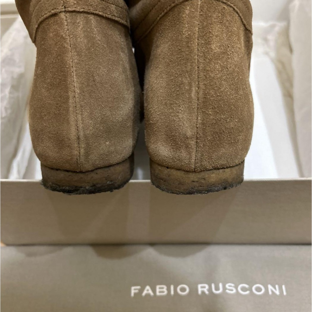 FABIO RUSCONI(ファビオルスコーニ)のFABIO RUSCONI ファビオルスコーニ　スウェードブーツ38 レディースの靴/シューズ(ブーツ)の商品写真