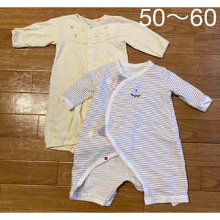 ファミリア(familiar)の最終値下げ‼︎ ベビー服　50〜60cm まとめ売り(ロンパース)