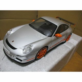 オートアート 1/12 ポルシェ 911(997) GT3 RS シルバー(ミニカー)