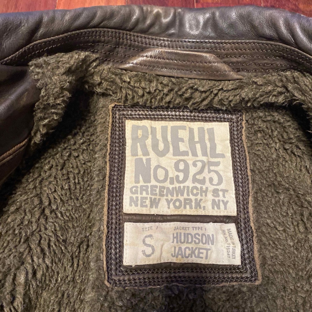 Ruehl No.925(ルールナンバー925)のRUEHL No. 925 ルール  レザー ジャケット S メンズのジャケット/アウター(レザージャケット)の商品写真