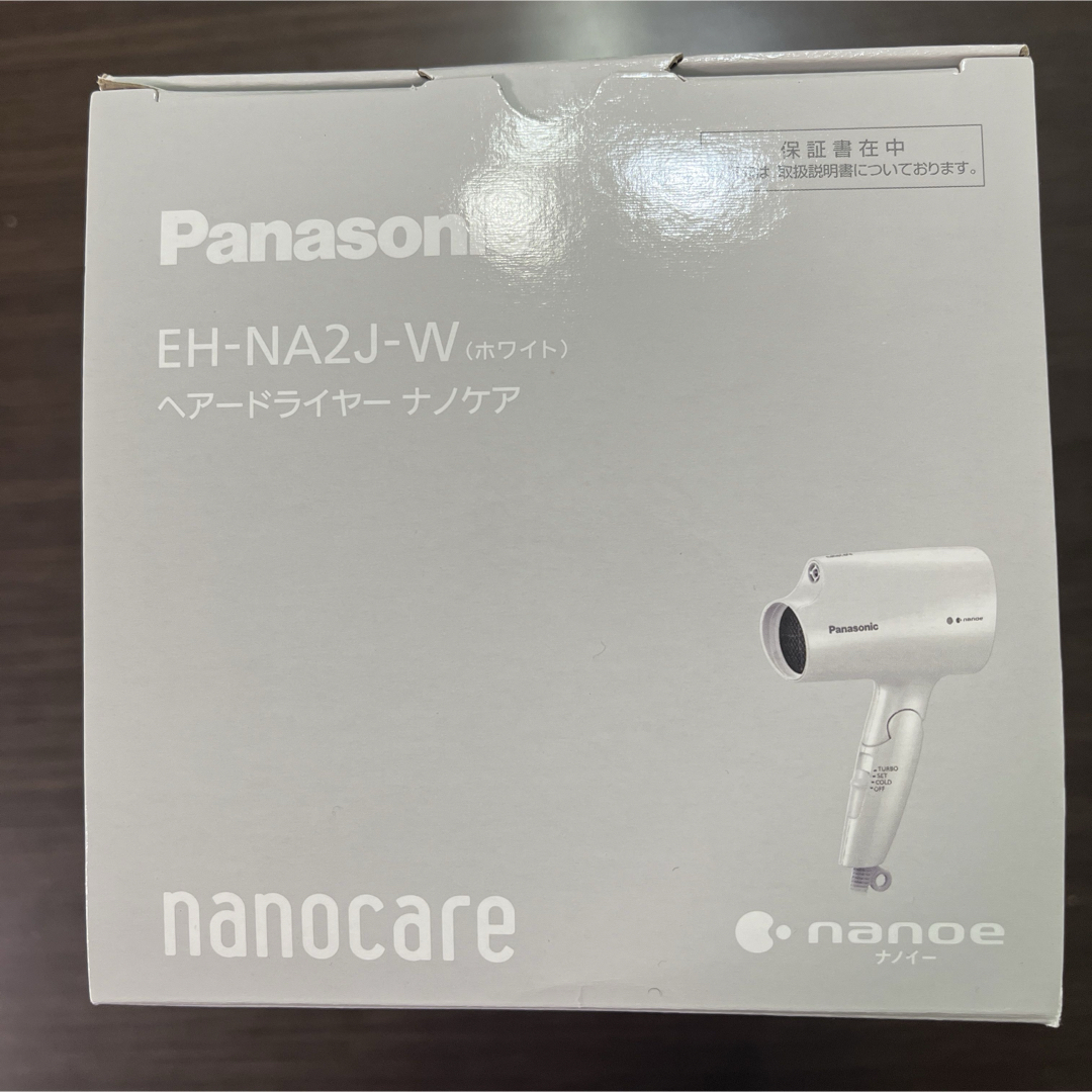 Panasonic(パナソニック)のPanasonic EH-NA2J-W WHITE スマホ/家電/カメラの美容/健康(ドライヤー)の商品写真