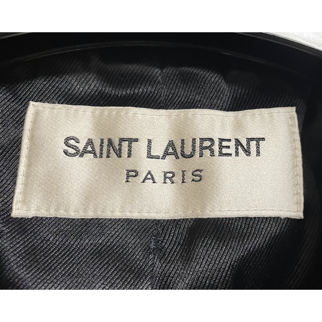 Saint Laurent(サンローラン)の15AW LOOK1 サンローランパリ Pコート ピーコート ダブルブレスト メンズのジャケット/アウター(ピーコート)の商品写真