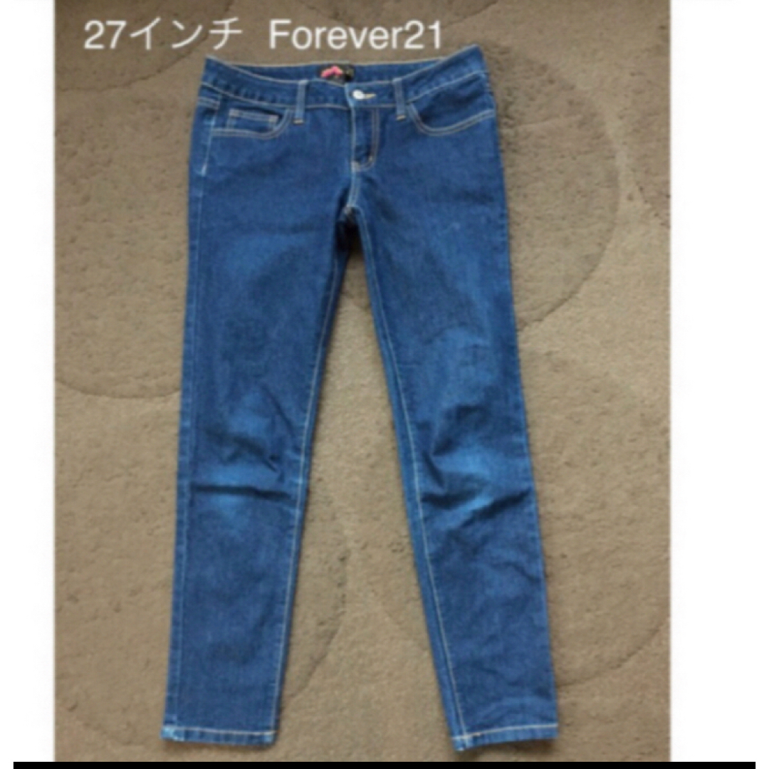 FOREVER 21(フォーエバートゥエンティーワン)の27インチ　Forever21  デニム レディースのパンツ(デニム/ジーンズ)の商品写真