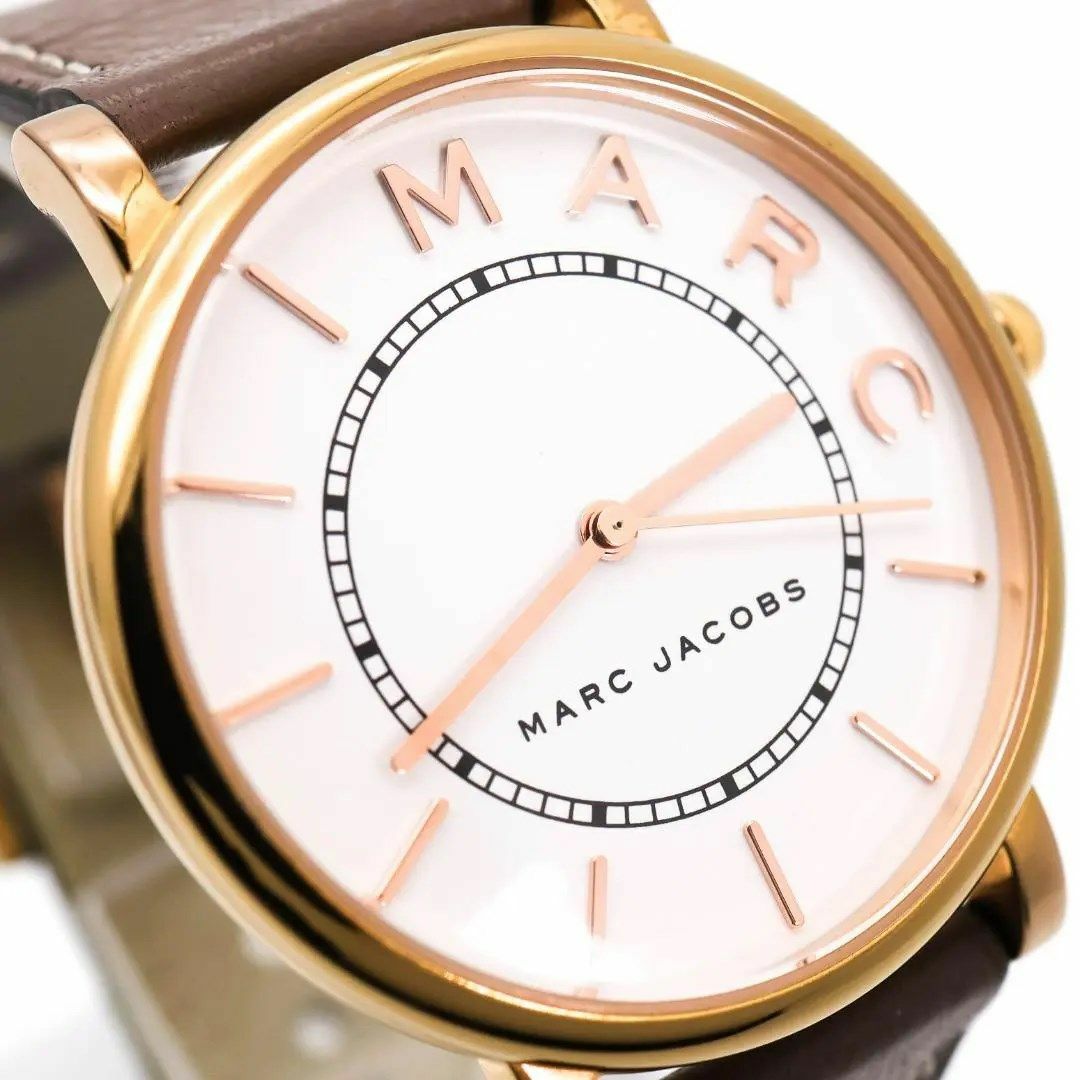 MARC BY MARC JACOBS(マークバイマークジェイコブス)の《美品》MARC JACOBS 腕時計 ロキシー ベージュ ユニセックス x メンズの時計(腕時計(アナログ))の商品写真