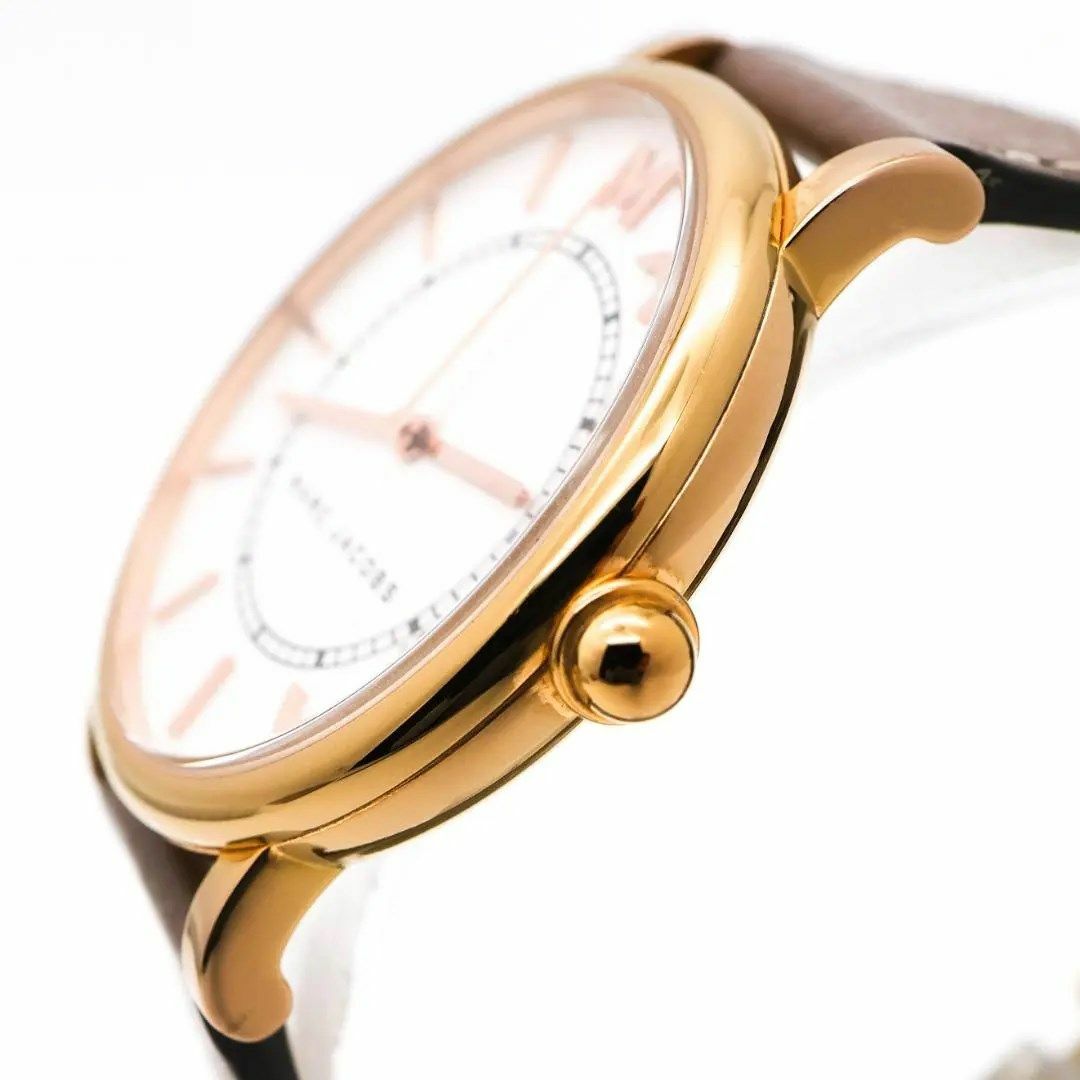 MARC BY MARC JACOBS(マークバイマークジェイコブス)の《美品》MARC JACOBS 腕時計 ロキシー ベージュ ユニセックス x メンズの時計(腕時計(アナログ))の商品写真