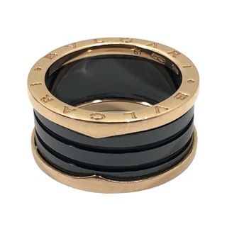 ブルガリ(BVLGARI)の　ブルガリ BVLGARI B-zero1リング 4バンド(M) Au750/ブラックセラミック ジュエリー(リング(指輪))